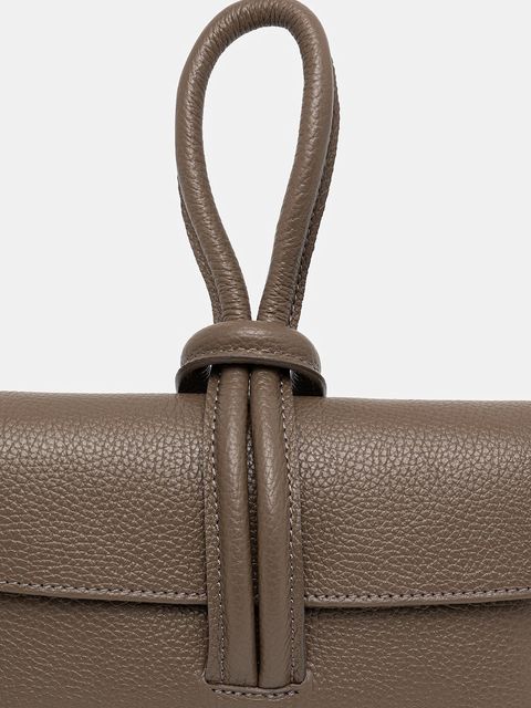 Answear.LAB kopertówka skórzana kolor brązowy