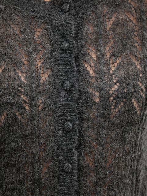 Hoss Intropia kardigan z dodatkiem wełny damski kolor szary lekki 6312167