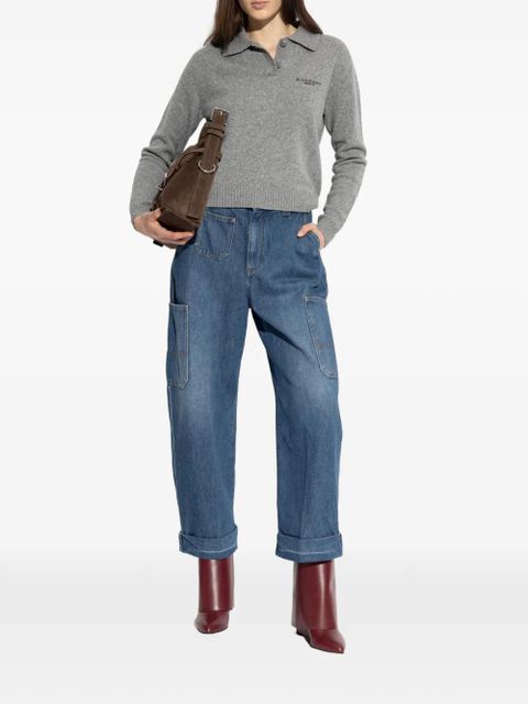 Givenchy long-sleeve polo top - Grey - zdjęcie produktu nr 2