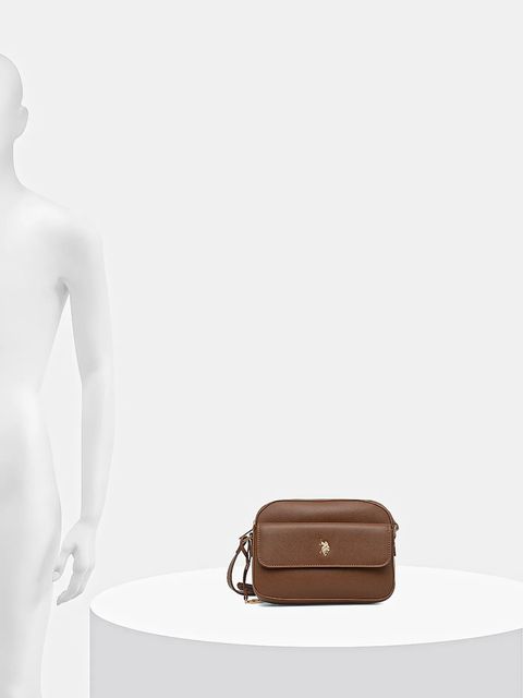 U.S. Polo Assn. torebka Jones kolor brązowy BEUJE8656WVP