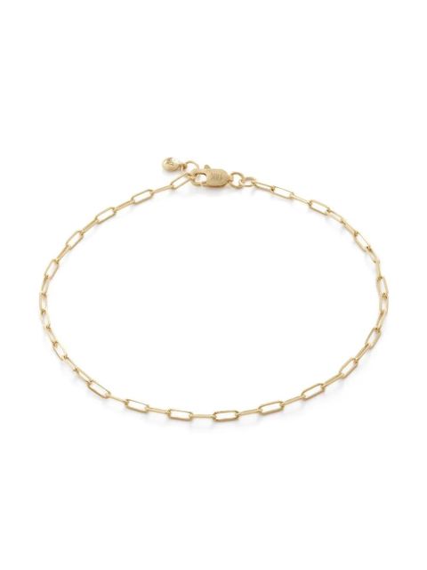 Monica Vinader 14kt yellow gold Paperclip-chain bracelet - zdjęcie produktu nr 1
