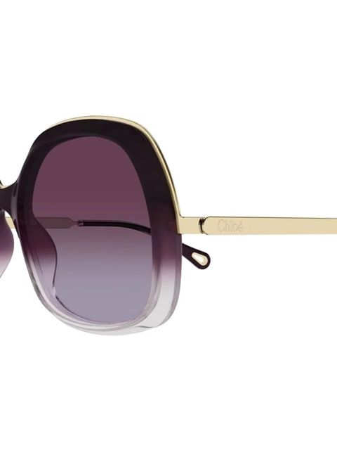 Chloé Eyewear round-frame sunglasses - Purple