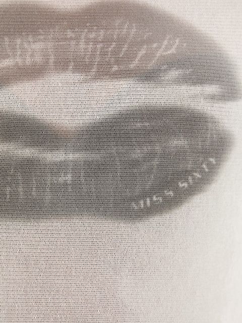 Miss Sixty t-shirt welurowy