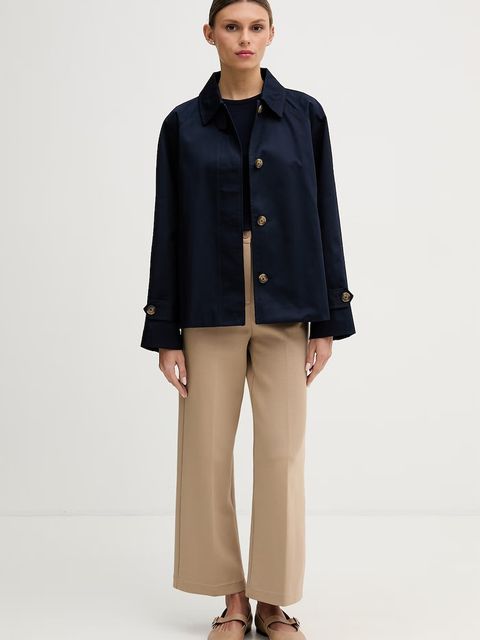 United Colors of Benetton płaszcz damski bawełniany - zdjęcie produktu nr 1