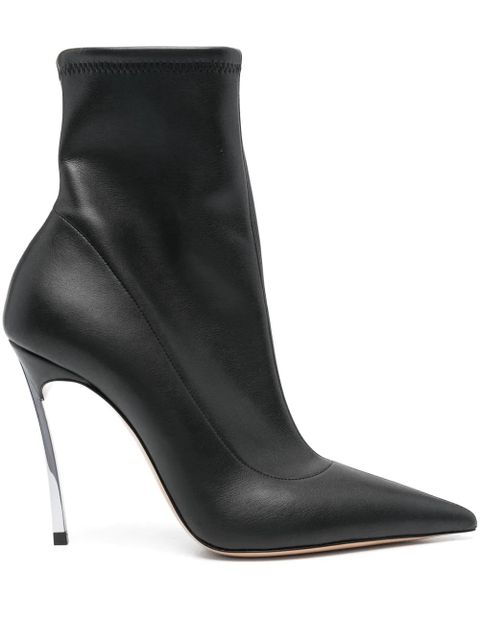 Casadei Blade 105mm boots - Black - zdjęcie produktu nr 1