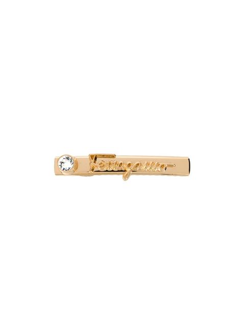 Ferragamo logo-embellished hairclip - Gold - zdjęcie produktu nr 1