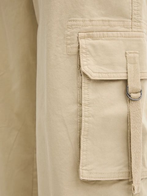 Tommy Jeans spodnie damskie kolor beżowy proste high waist DW0DW20995