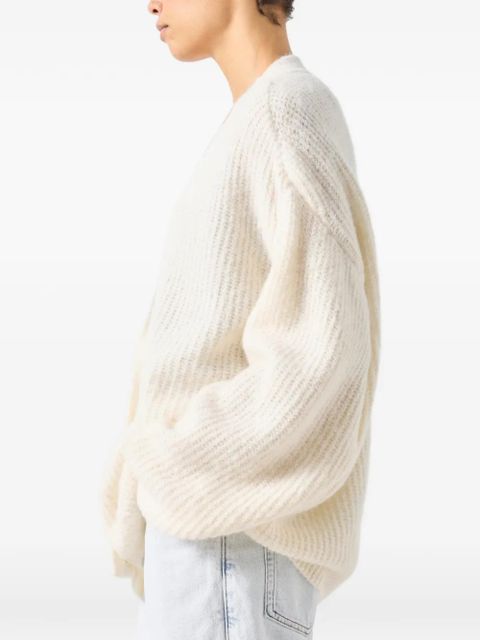 American Vintage East V-neck cardigan - Neutrals