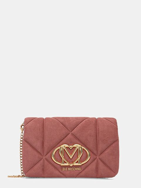 Love Moschino torebka kolor pomarańczowy JC4043PP0NKE0611 - zdjęcie produktu nr 1