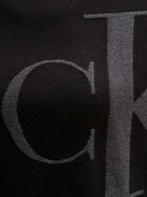 Calvin Klein Jeans sweter bawełniany damski kolor czarny LV047E304G