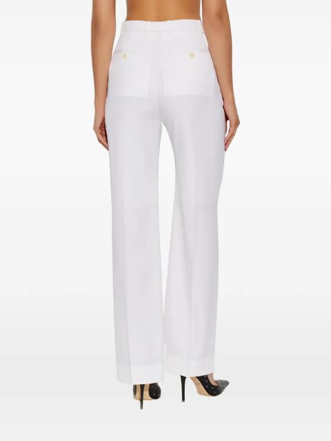 Alexander McQueen belt trousers - White