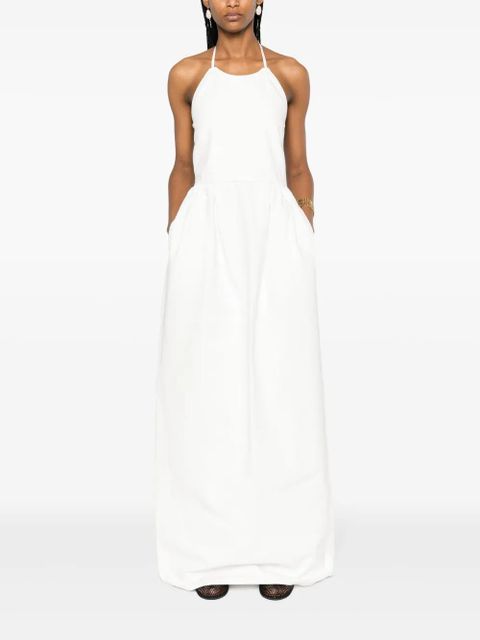 Max Mara Europa canvas maxi dress - White - zdjęcie produktu nr 2