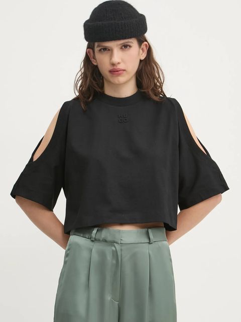 HUGO t-shirt bawełniany