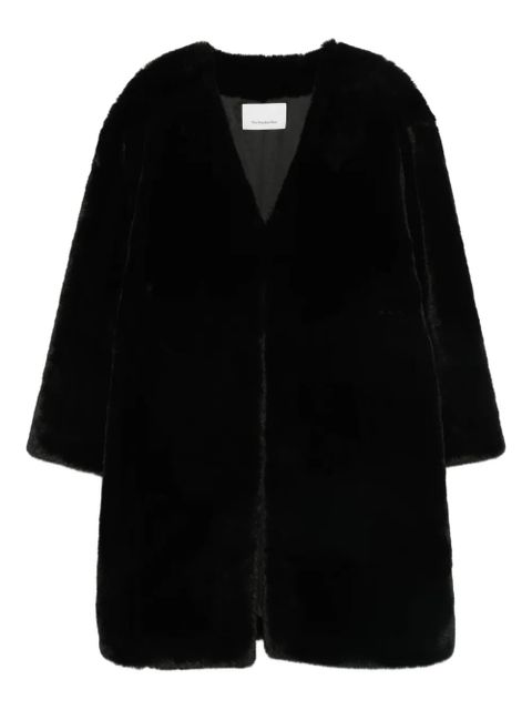 The Frankie Shop Matera faux fur coat - Black - zdjęcie produktu nr 1