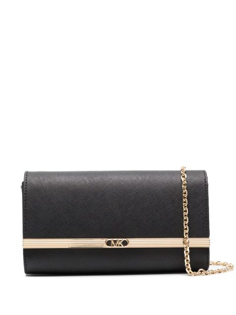 Michael Kors logo-plaque leather crossbody bag - Black - zdjęcie produktu nr 1