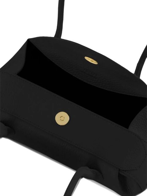 Yuzefi mini Oyster leather shoulder bag - Black