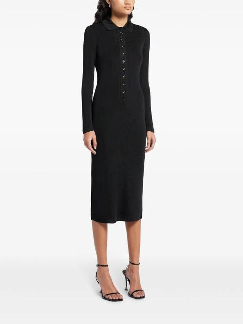 TOM FORD striped knit dress - Black