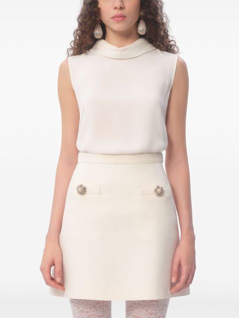 Valentino Garavani georgette blouse - Neutrals