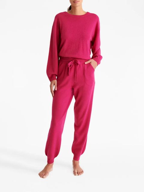 ERES Star wool-cashmere track pants - Pink - zdjęcie produktu nr 2