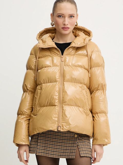 Pinko kurtka kolor beżowy zimowa 101597 A2P7 - zdjęcie produktu nr 1