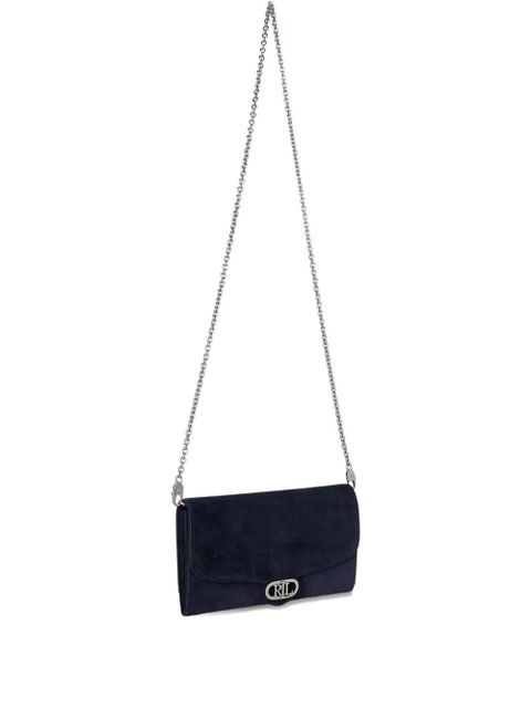Lauren Ralph Lauren medium Adair logo chain crossbody bag - Blue
