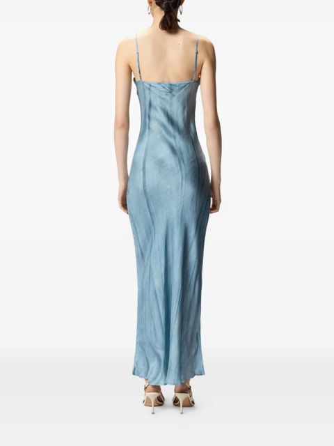 PINKO embellishment slip dress - Blue