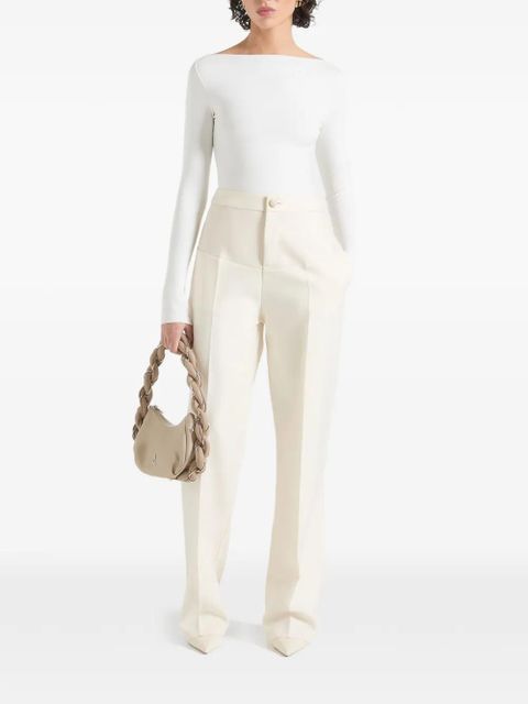Manière De Voir Blanche tailored trousers - White