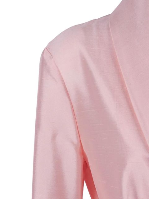 Max Mara Msebiacco tied blazer - Pink
