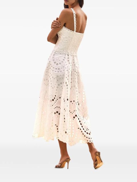 Charo Ruiz Ibiza lace scalloped solace dress - White - zdjęcie produktu nr 2