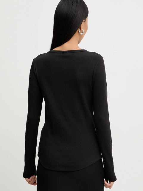 G-Star longsleeve kolor czarny D27975-E136