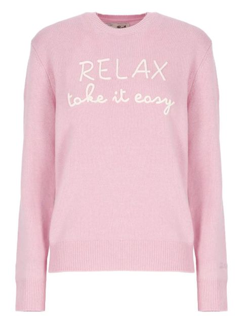 MC2 Saint Barth embroidered sweater - Pink - zdjęcie produktu nr 1
