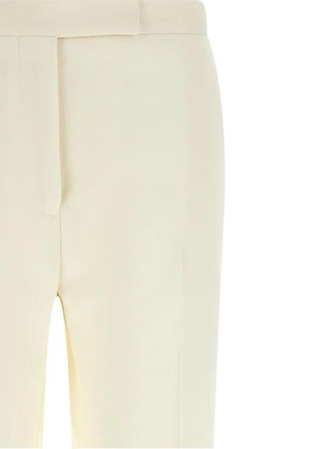 TOM FORD creased tuxedo trousers - White