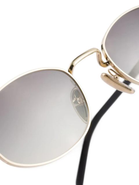 Prada Eyewear oval-frame sunglasses - Gold
