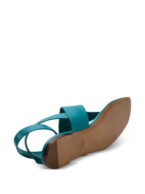 Valentino Garavani buckle-detail sandals - Blue
