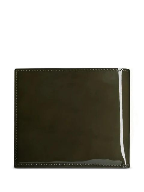 Saint Laurent Paris East/West patent-leather wallet - Green - zdjęcie produktu nr 2