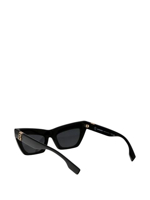 Burberry Eyewear cat-eye TB monogram sunglasses - Black
