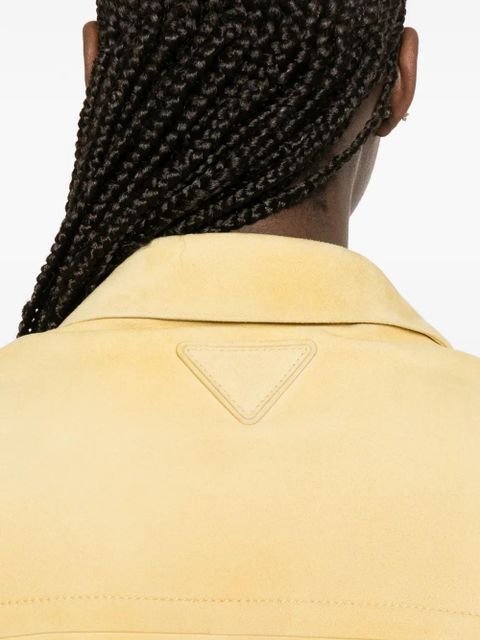 Prada lambskin jacket - Yellow