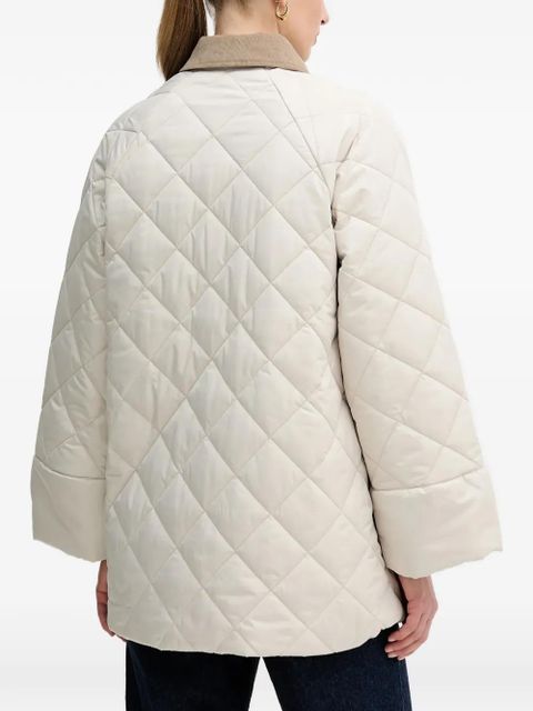 Barbour corduroy quilted jacket - Neutrals