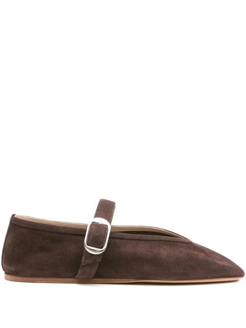 Le Monde Beryl Stella buckle-fastening ballet flats - Brown - zdjęcie produktu nr 1