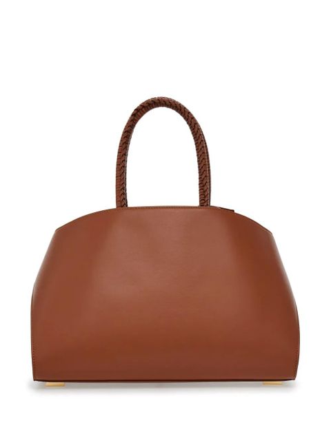 Ferragamo small The Hug leather tote bag - Brown