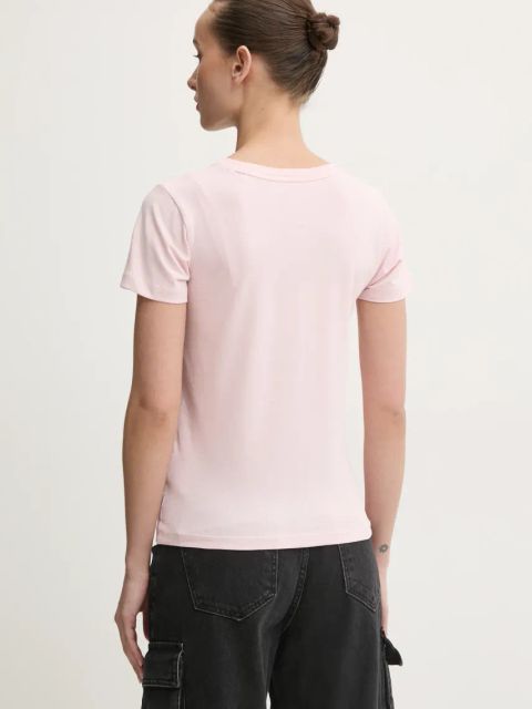 Guess Jeans t-shirt damski kolor różowy W5RI52 J1314