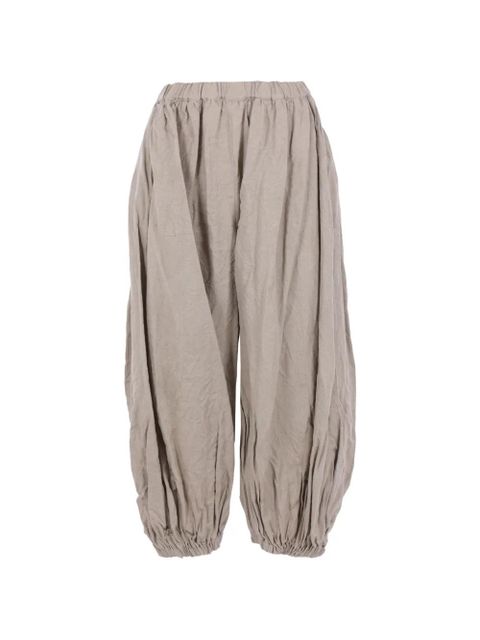Comme Des Garçons elasticated balloon trousers - Neutrals - zdjęcie produktu nr 1
