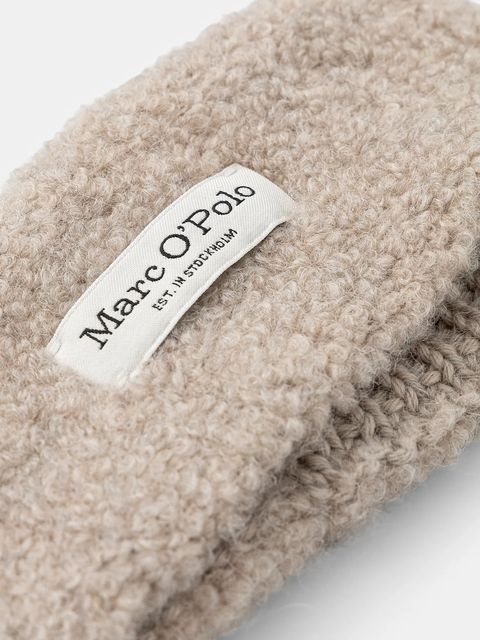 Marc O'Polo opaska na głowę kolor beżowy 510608701095 - zdjęcie produktu nr 2