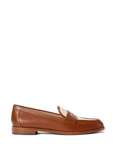 Lauren Ralph Lauren Wynnie leather loafers - Brown - zdjęcie produktu nr 1
