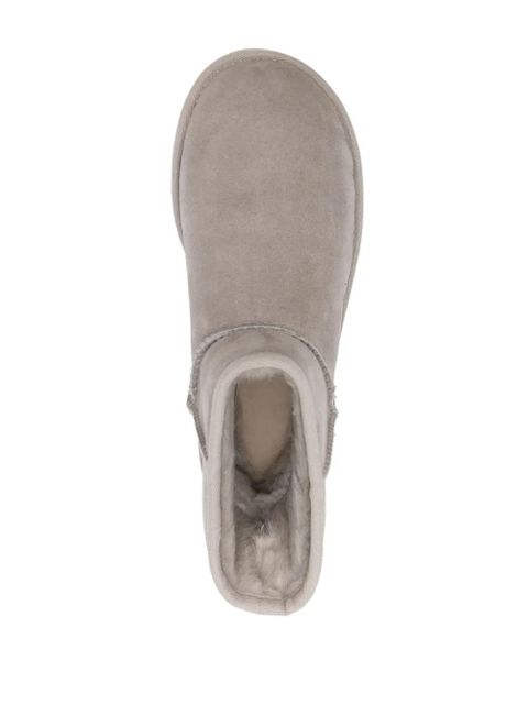 UGG fur-lined suede ankle boots - Grey