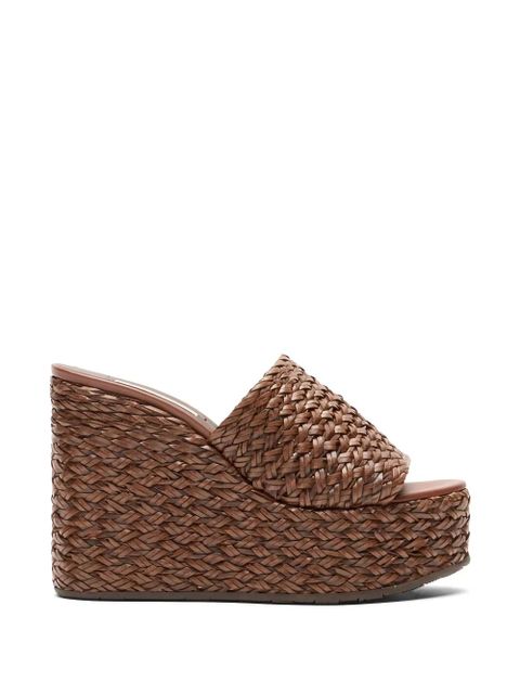 Casadei Suncity wedged sandals - Brown - zdjęcie produktu nr 1