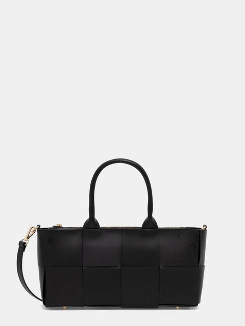 Answear.LAB torebka skórzana kolor czarny - zdjęcie produktu nr 1