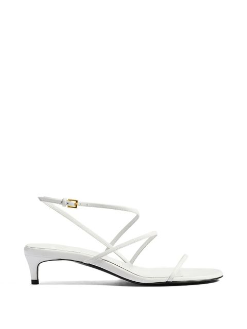 KHAITE open-toe low-heel sandals - White - zdjęcie produktu nr 1