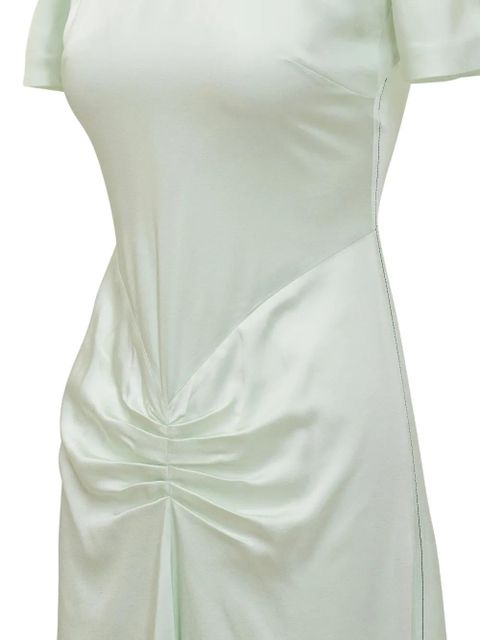 Victoria Beckham Bela gathered midi dress - Green