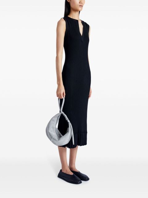 Proenza Schouler Slide suede shoulder bag - Grey